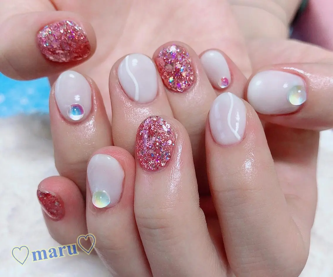 ネイル ハンドネイル フットネイル まるみ ♡のその他イメージ