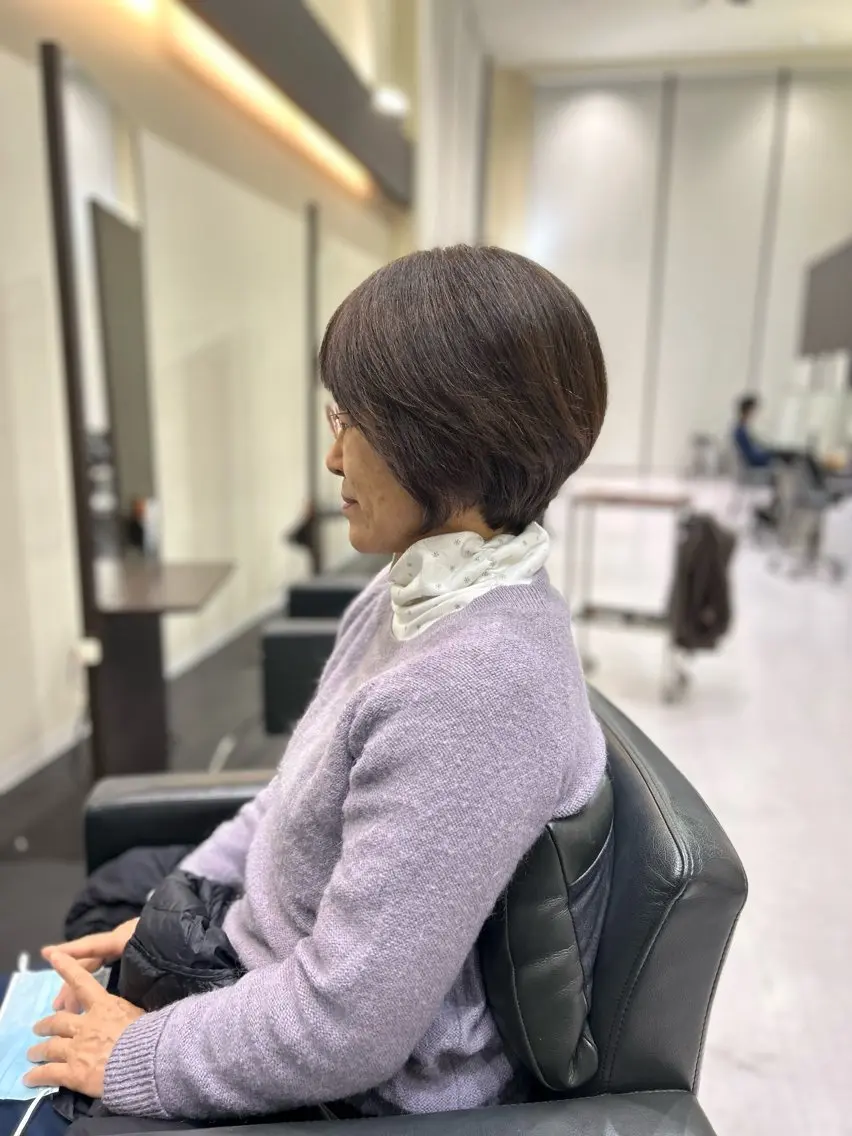 ショート ショートヘア 加藤 大波のヘアスタイル