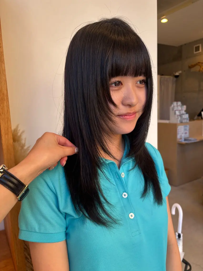 ロング カット レイヤーカット🥀/ 大曽根🤍yuukaのヘアスタイル