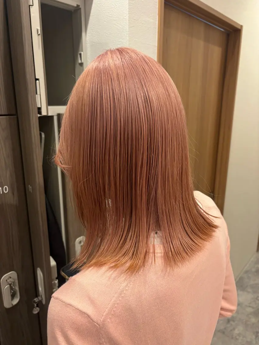 🤍ダブルカラー(ブリーチあり)の写真