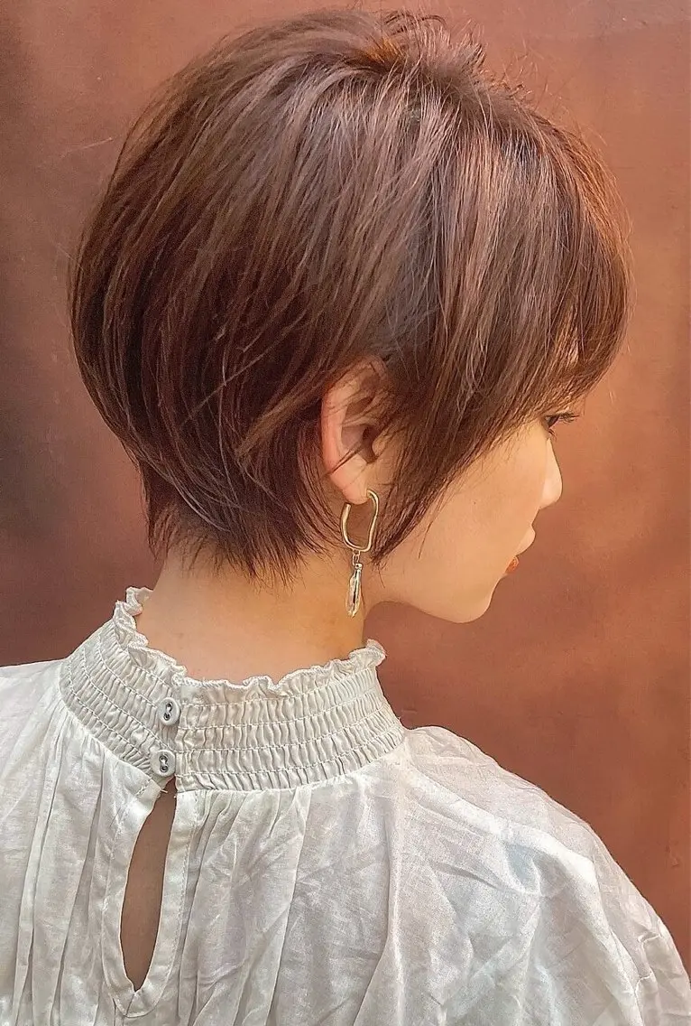 ショート カラー The Ect 江坂Kurumiのヘアスタイル