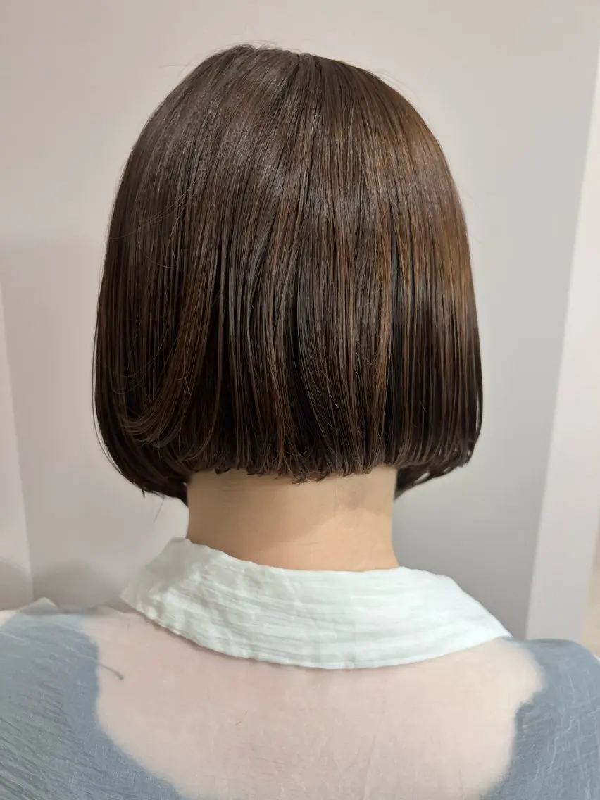 ショート カット トリートメント ヘッドスパ 朝楽スタイル🌼 千晶のヘアスタイル