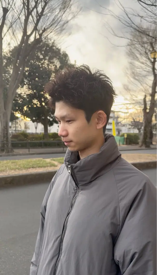 イメチェンにおすすめメンズカット🌟スパイキーショート+ツイスト¥12040の写真