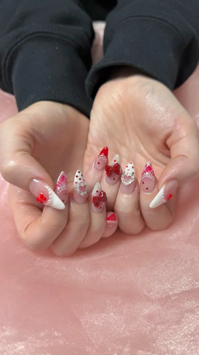 ネイル 長さ出し ハンドネイル RUMI nailのネイルデザイン
