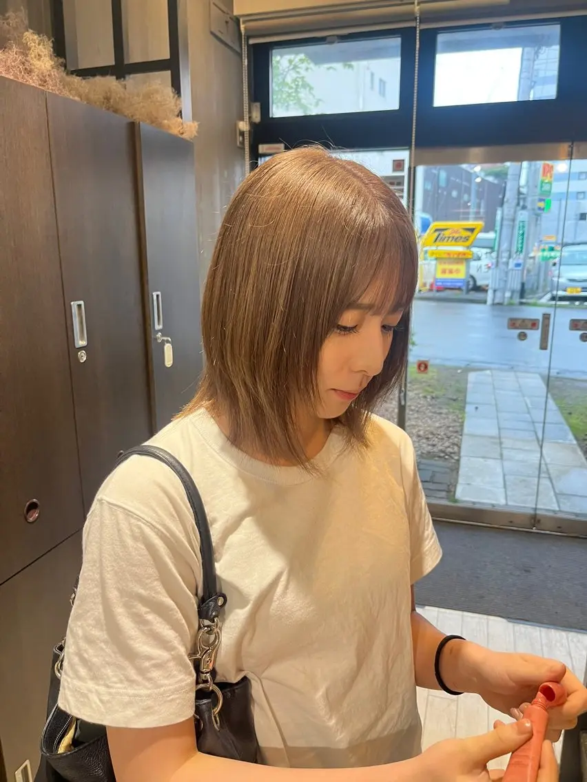 🤎プリン撃退🍮【リタッチブリーチ➕カラー】🤎えらべるトリートメント付きの写真