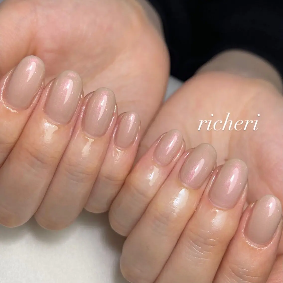 ミディアム ネイル ハンドネイル richeri beautyのエステ・リラクイメージ