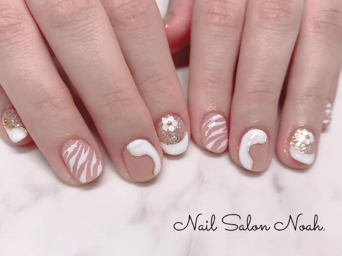 ネイル 持ち込み ハンドネイル Nail Salon Noah.のネイルデザイン