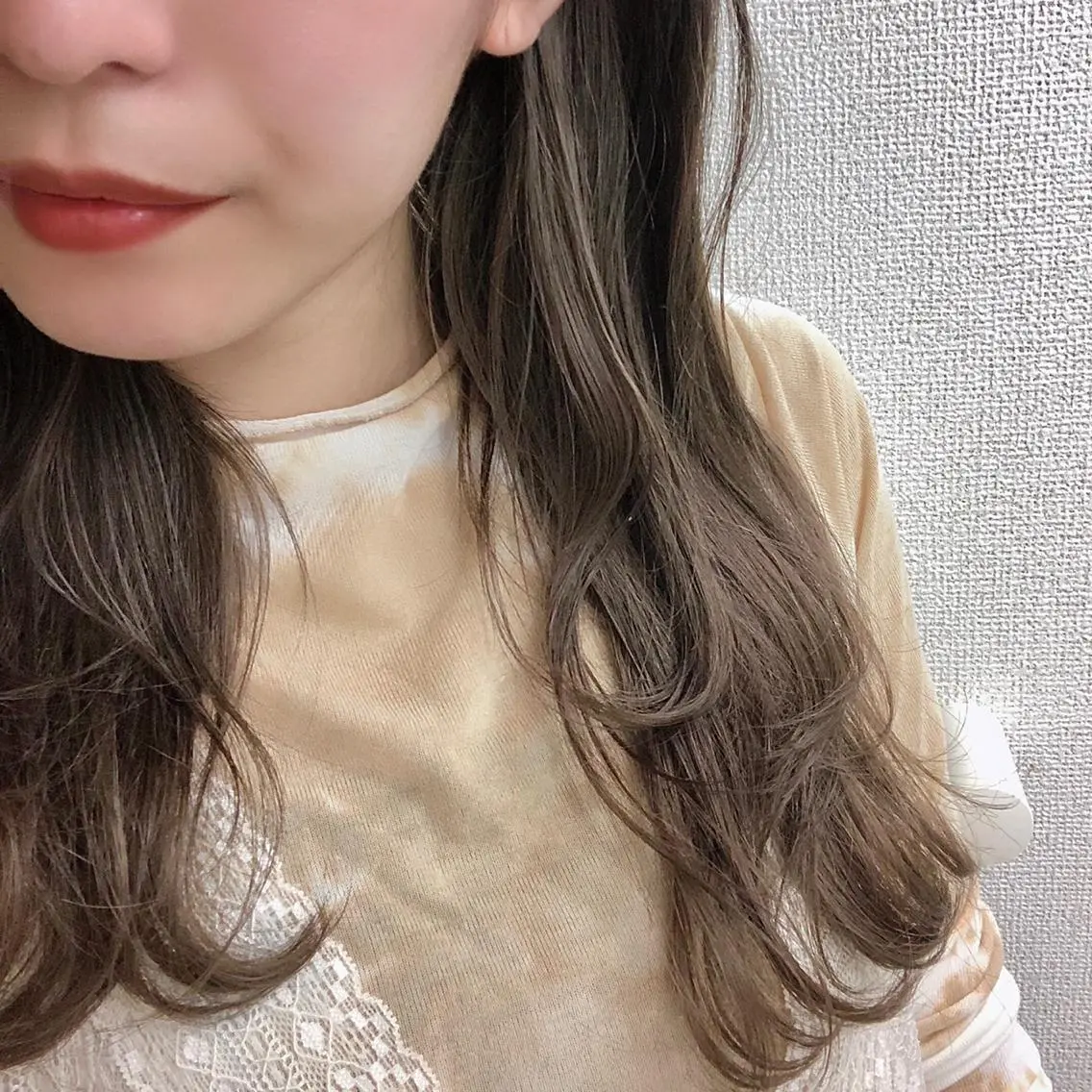ミディアム カラー ヘアアレンジ ヘアカラー rico_by ヘアとアイブロウの眉毛・アイブロウイメージ
