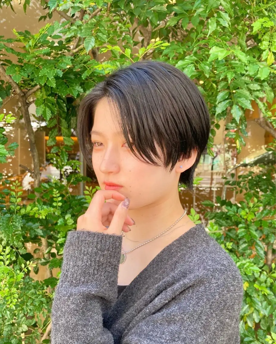 ショート ハンサムショート ショートヘア 美髪矯正‎×髪質改善 任せて🤍Ko-taのヘアスタイル