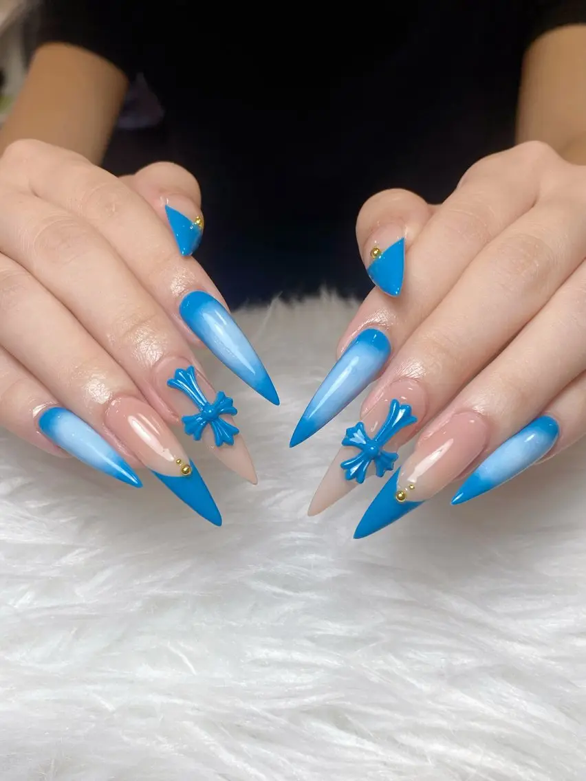 ネイル オーロラネイル ブラウン フラッシュネイル フラワーネイル ホログラムネイル ハンドネイル Rei _Nail 新宿のネイルデザイン