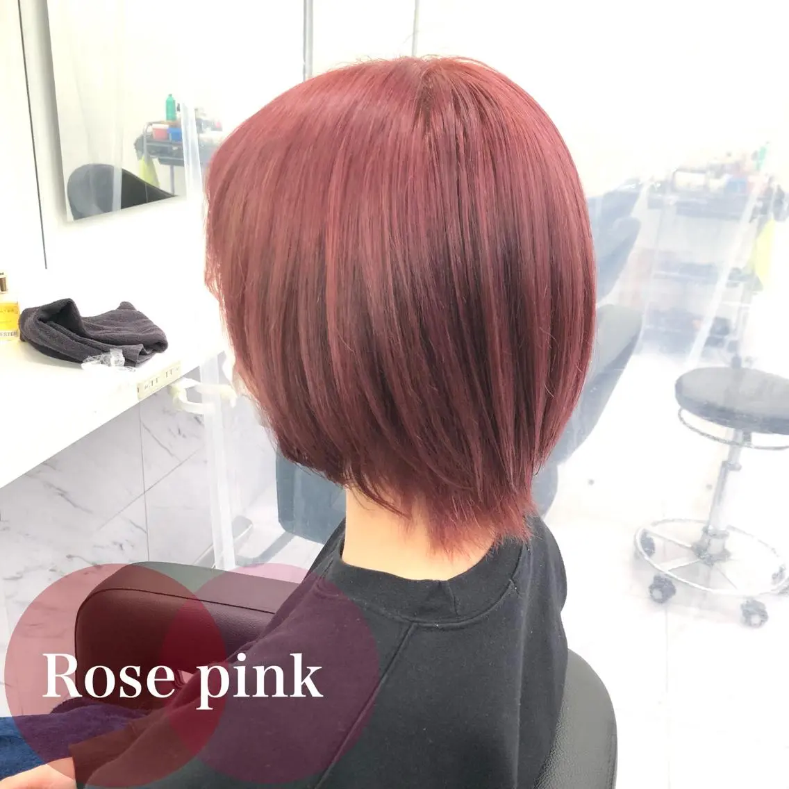 ショート カラー パーマ ヘアアレンジ メンズ キッズ ネイル マツエク・マツパ 🦋縮毛/韓国レイヤ ー/透明感カラー🦋のヘアスタイル