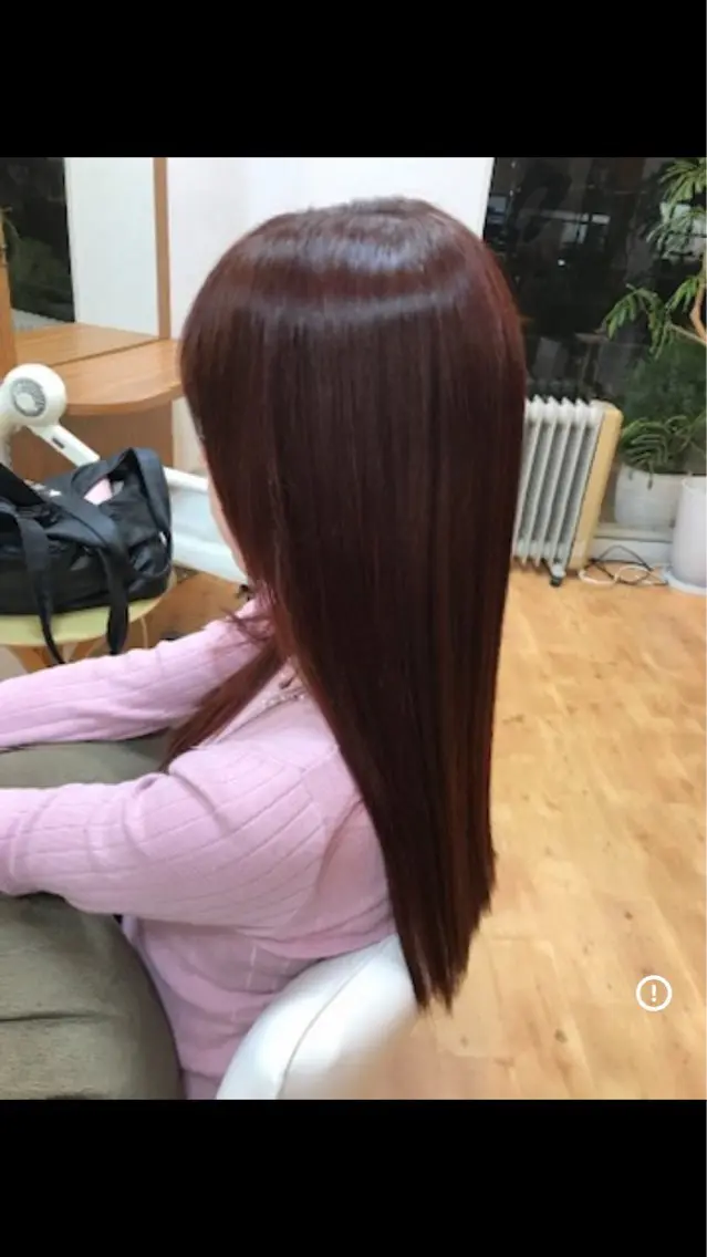 ロング 高畑駅×縮毛矯正 縮毛矯正湯浅貴子のヘアスタイル
