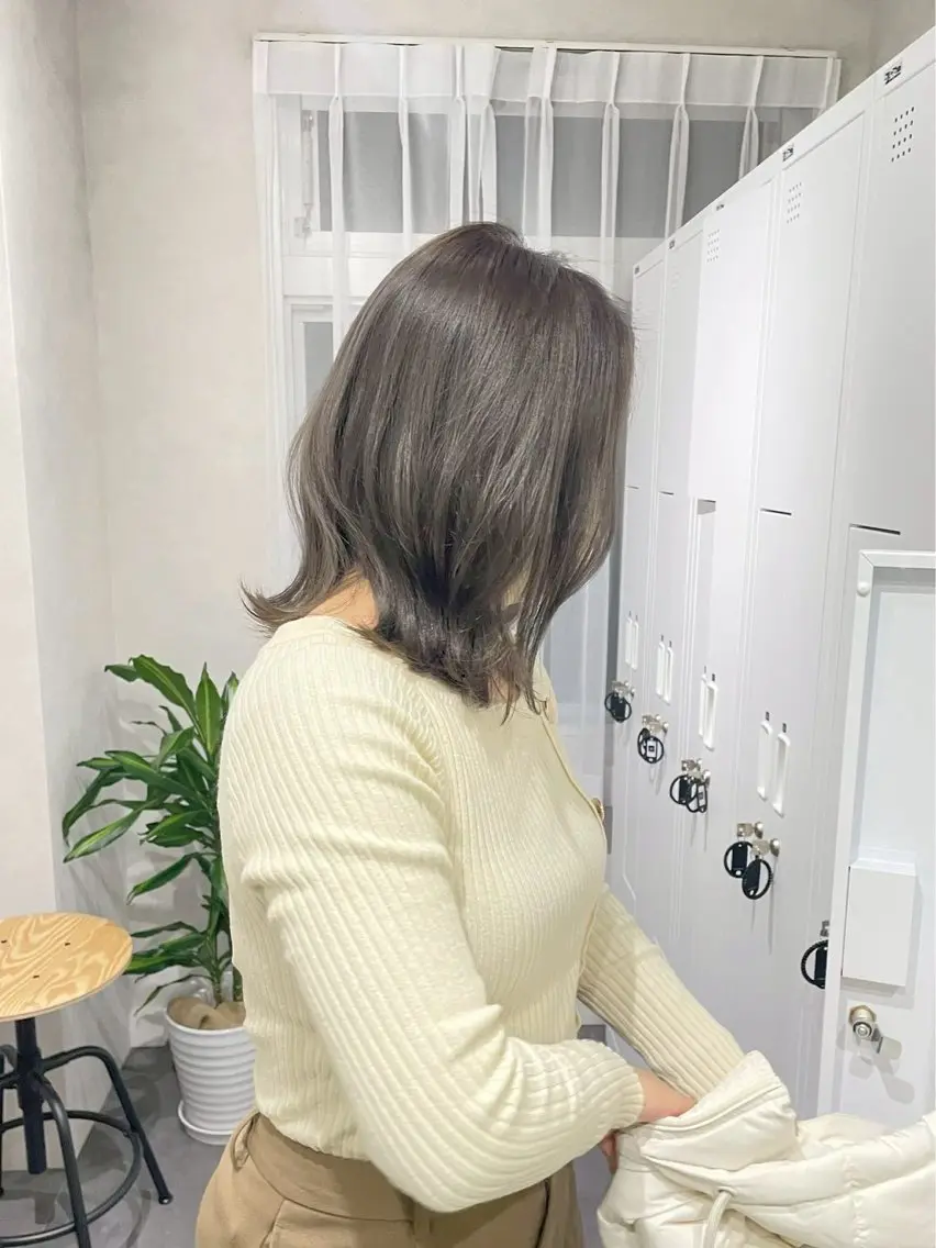 ミディアム 中山 大暉のヘアスタイル