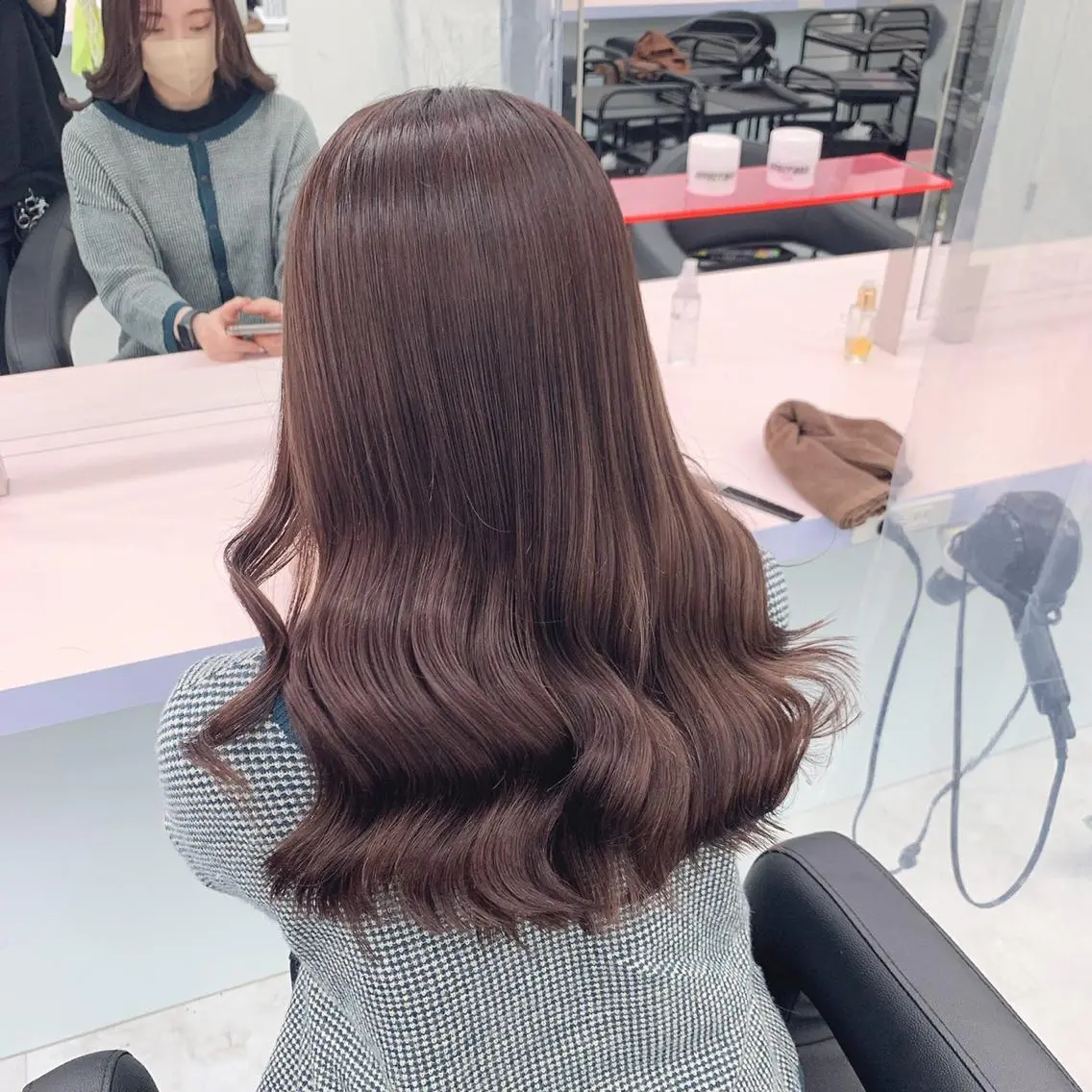 ロング カラー ヘアカラー トリートメント ヘッドスパ ヘアセット カラー指名NO.1 🌈Neneのヘアスタイル