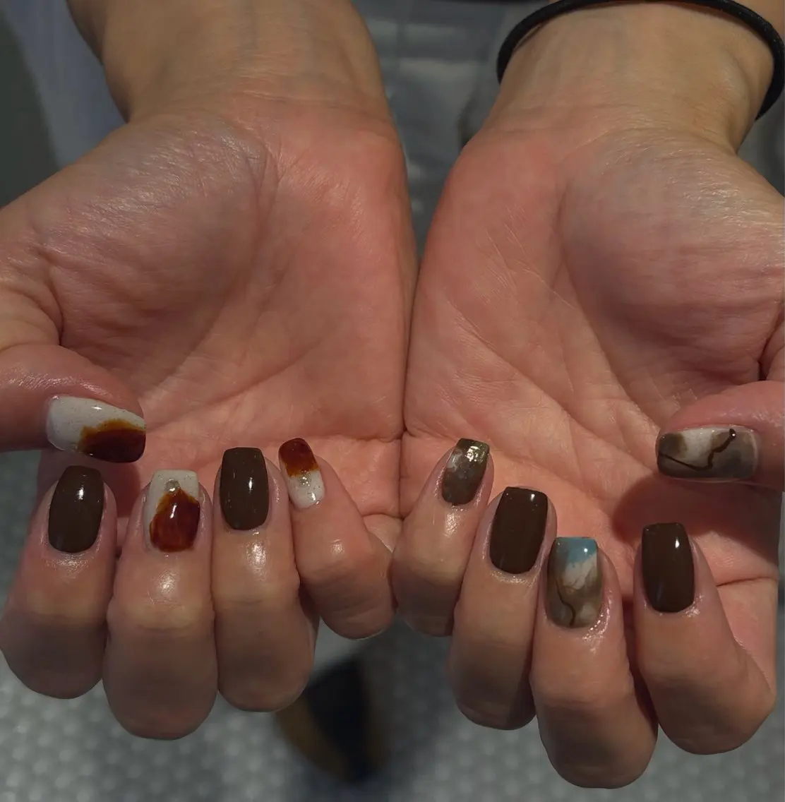 ネイル SHELL NAIL ホノカ🤍のネイルデザイン