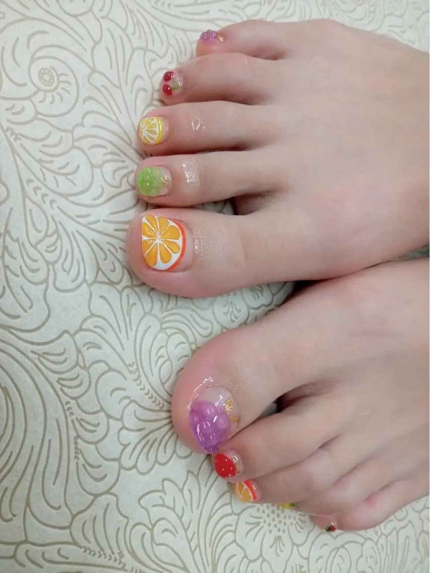 ネイル フラワーネイル precious nail  roomのネイルデザイン