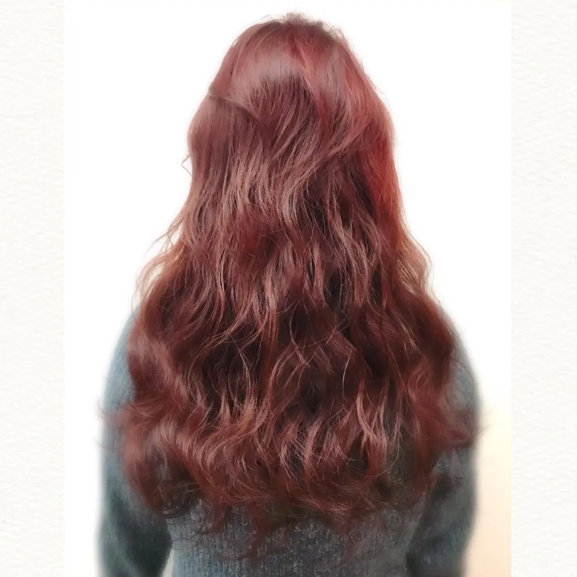ショート ミディアム セミロング ロング カラー レッドカラー 岩崎 よしの /BRAT/築地口のヘアスタイル