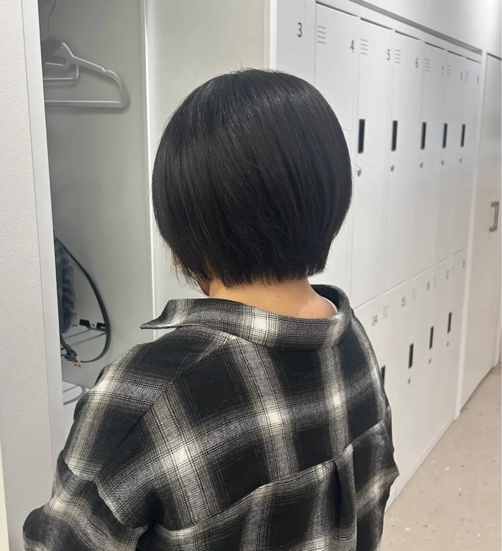 ショート ショートボブ ボブ ショートヘア 村田 七夕のヘアスタイル