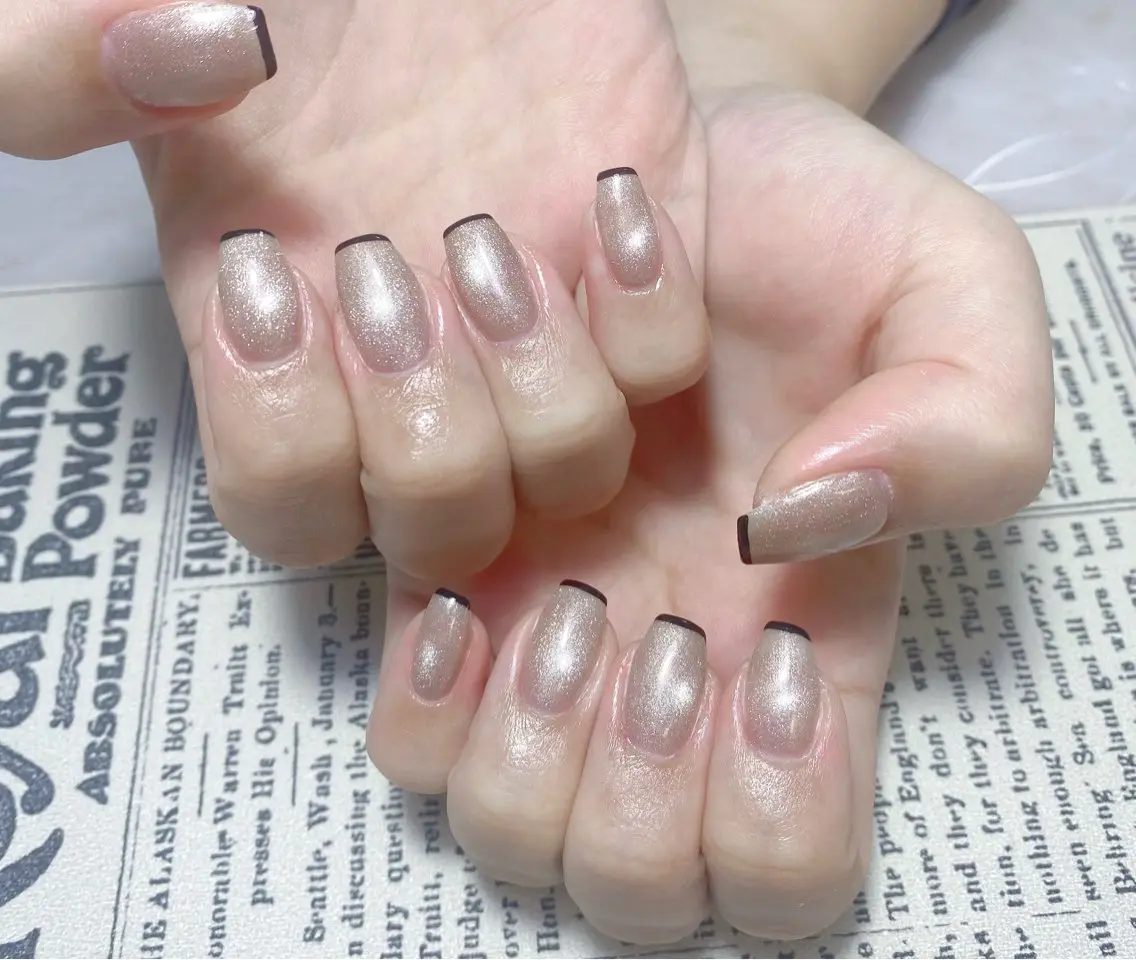 ネイル アートネイル フレンチネイル ジェルネイル グラデーション 韓国ネイル Nail Salon kihi大塚店のネイルデザイン