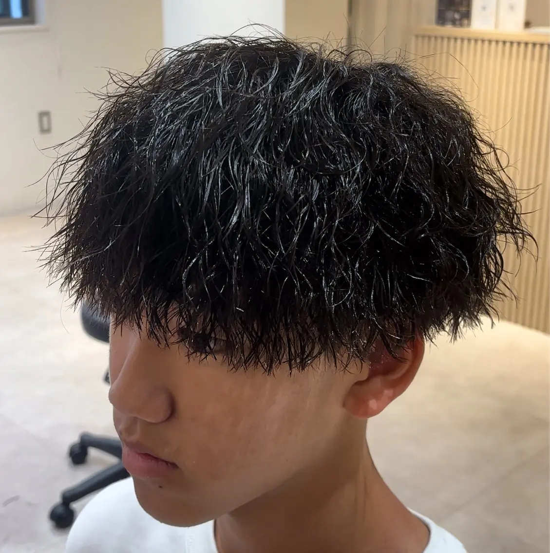 パーマ メンズ メンズパーマ美容師 りゅうせいのヘアスタイル