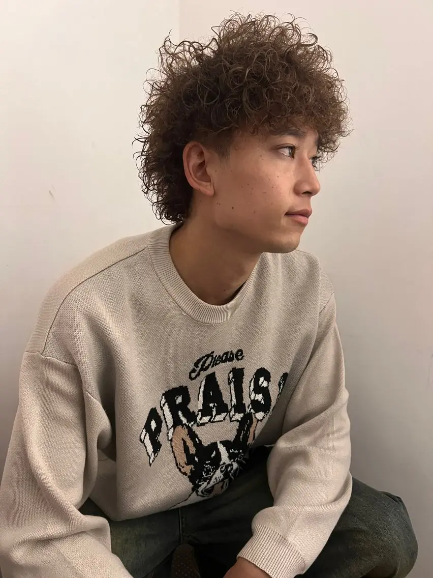 【メンズオススメ】似合わせカット＋パーマの写真