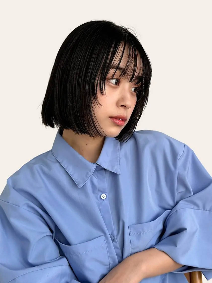 ショート 渡辺奎斗/ ボブ レイヤーカットのヘアスタイル