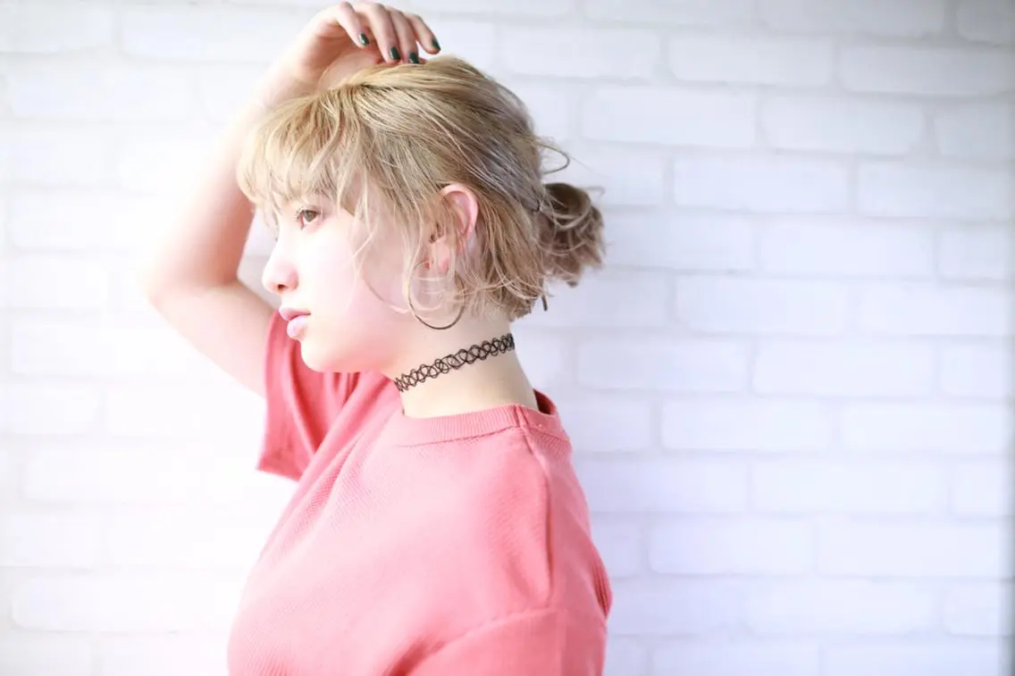 ミディアム カラー パーマ 大久保寿高✨ なりたい色を叶える✨のヘアスタイル