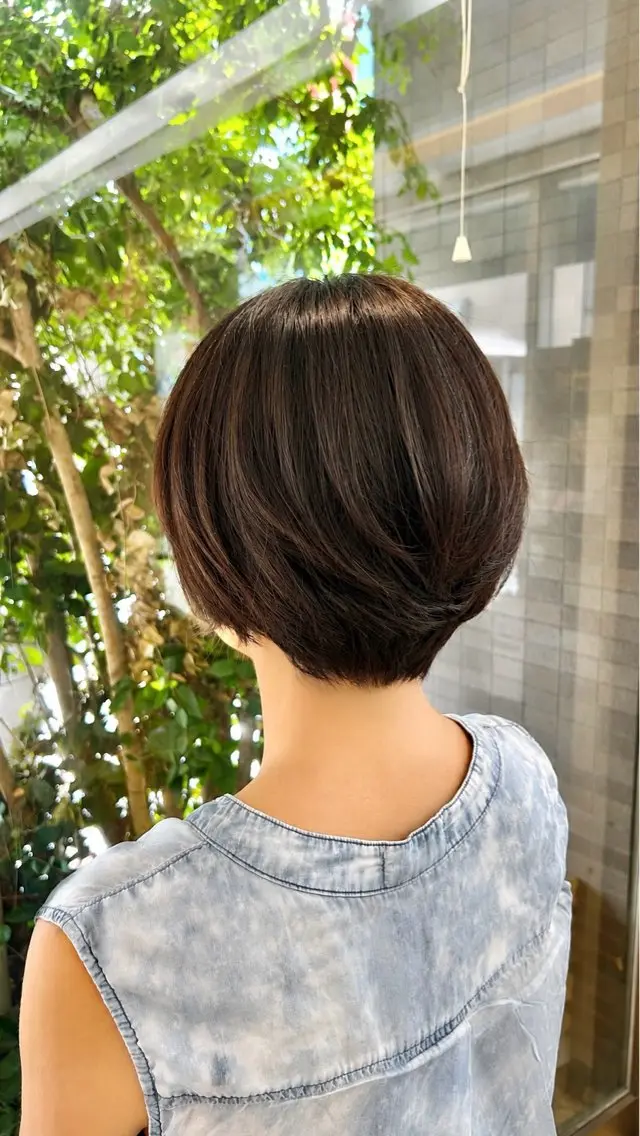 ショート 村下 莉央のヘアスタイル