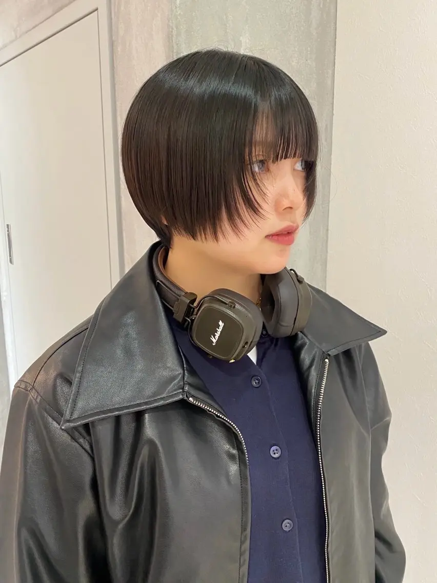 ショート いとう ほのかのヘアスタイル