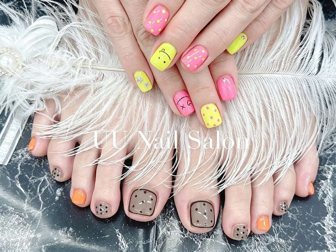 ネイル ハンドネイル フットネイル UU Nail Salon 西川口のネイルデザイン