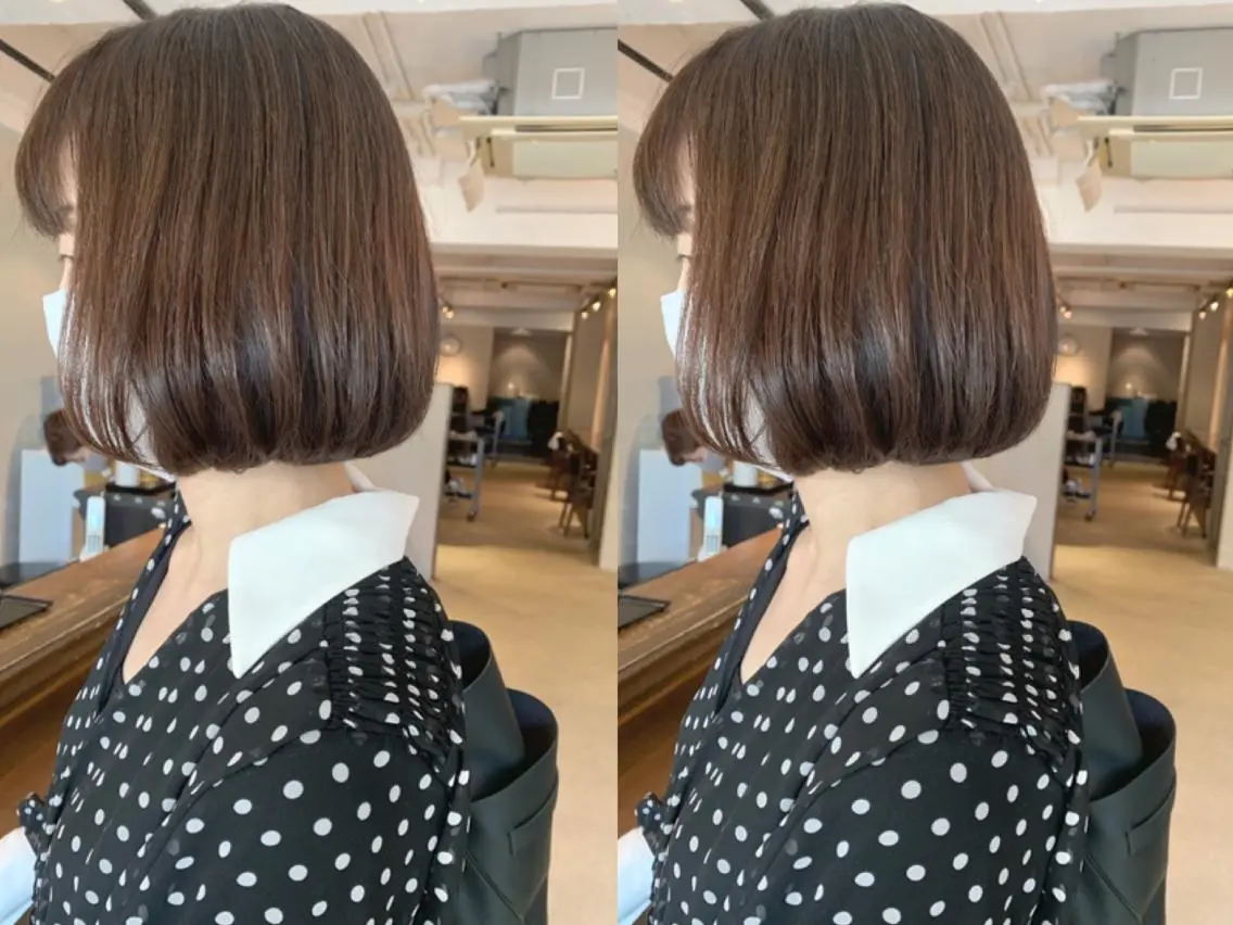 ショート カラー 透明感カラー✂︎ /縮毛矯正/YUKAのヘアスタイル