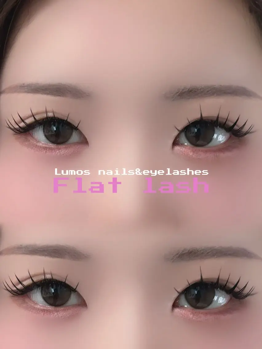 マツエク・マツパ Lカール 一重×まつ毛パーマ Lumos Saraのマツエク・マツパデザイン
