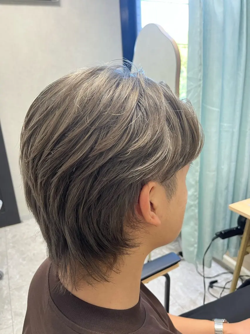 ミディアム TELAHAIR 副代表 石川篤史のヘアスタイル