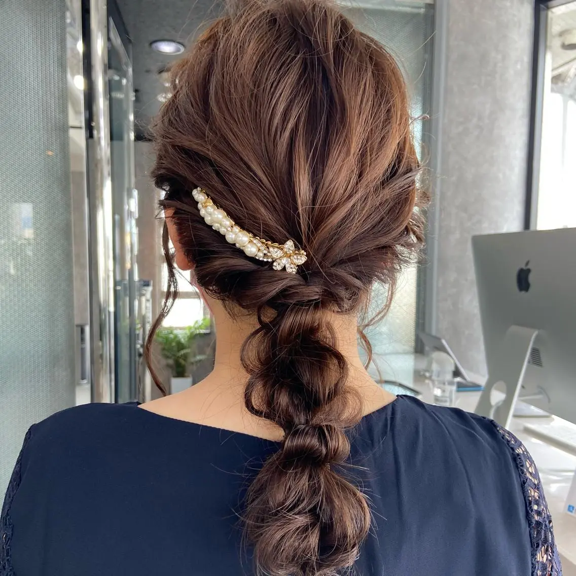 ロング ヘアアレンジ 結婚式・ブライダル TIDEHAIR SHIHOのヘアスタイル
