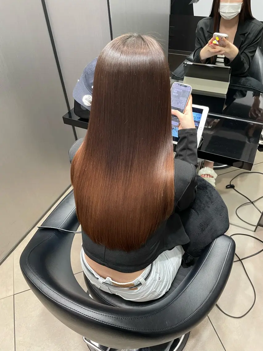 ロング 松尾 祐輝のヘアスタイル