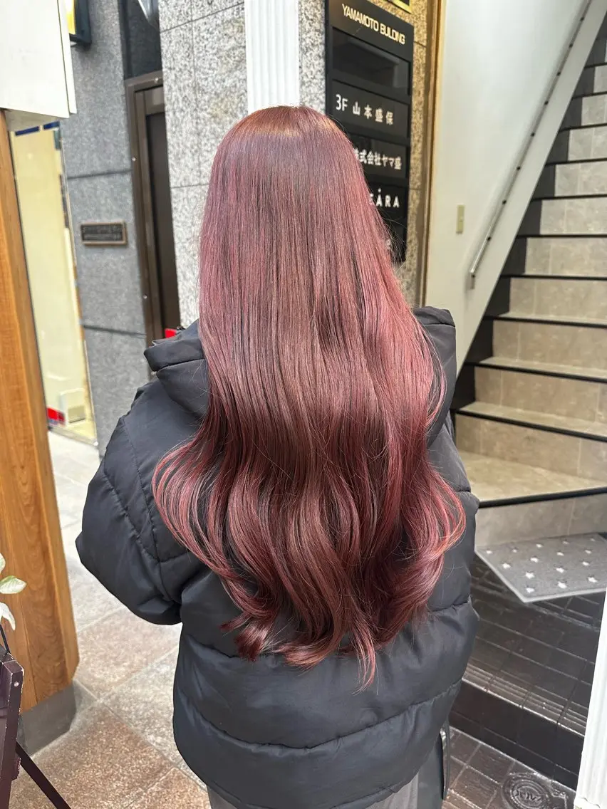 ロング カラー . AYUKAのヘアスタイル