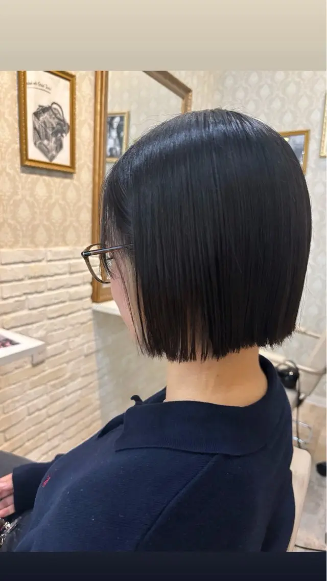 ショート 縮毛矯正 📍奈良/ 佐藤有哉のヘアスタイル