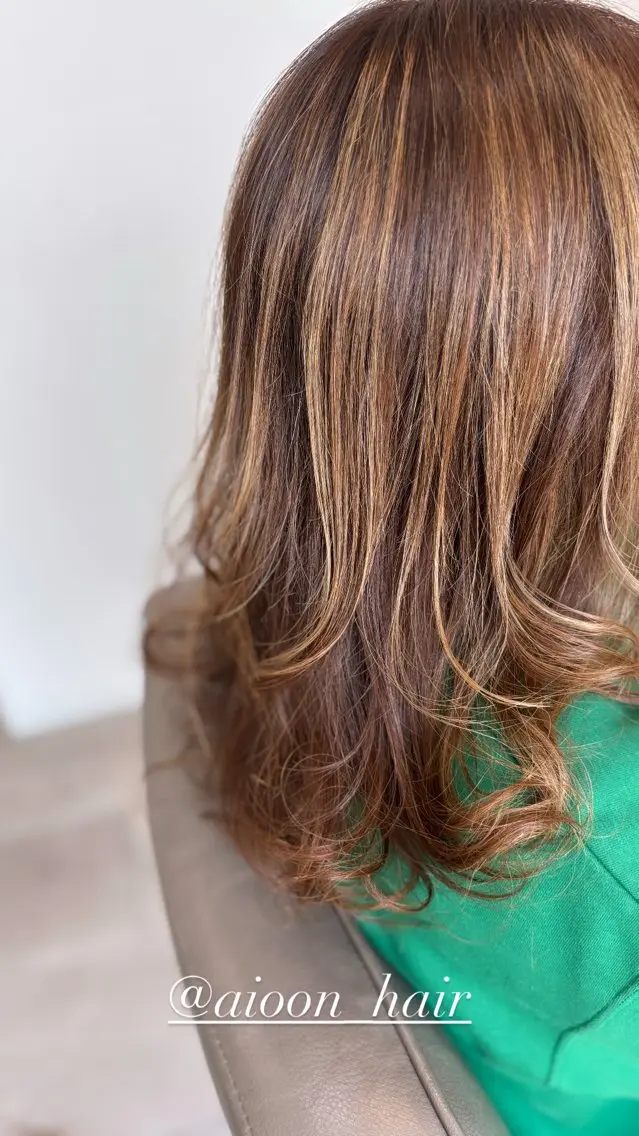 ミディアム aioon吉田 正輝のヘアスタイル