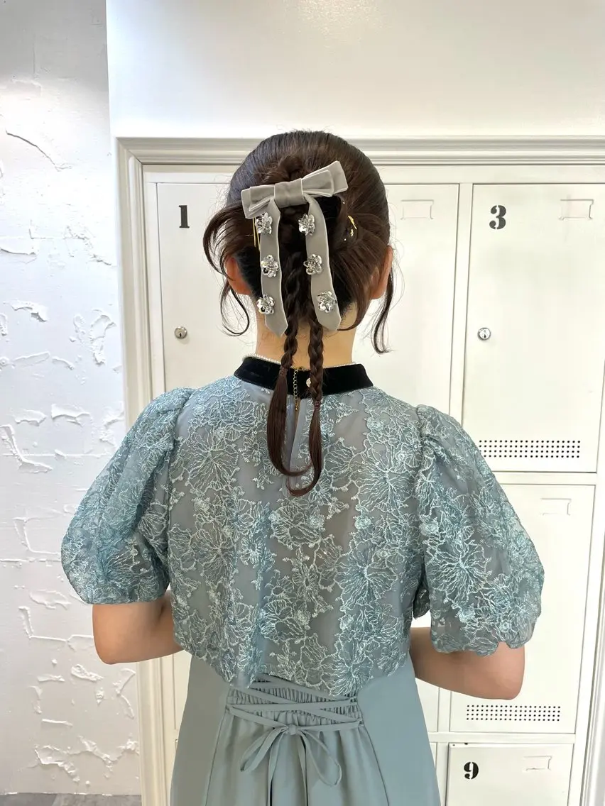 セミロング ヘアアレンジ 縮毛矯正特化⌇髪質 改善⌇じゅあんのヘアスタイル