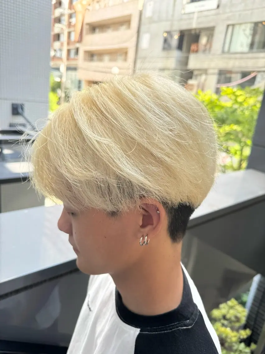 メンズ ヘアカラー ハル/メンズ特化✨ unreve副店長のヘアスタイル