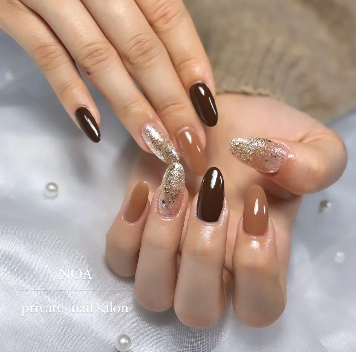 ネイル ワンカラーネイル NOA NAILのネイルデザイン