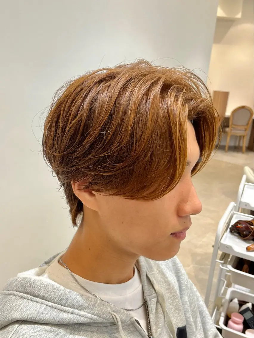 ショート パーマ メンズ 小林 優太　メンズパーマ✨のヘアスタイル