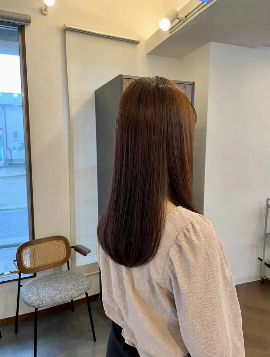 ロング 吉富 博美のヘアスタイル