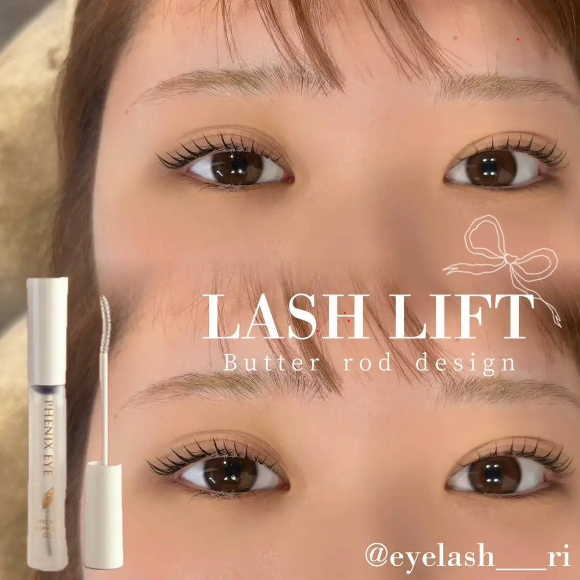 マツエク・マツパ 束感まつ毛 韓国風マツエク ナチュラル まつげパーマ マツパ eyelash Lily Rinaのマツエク・マツパデザイン