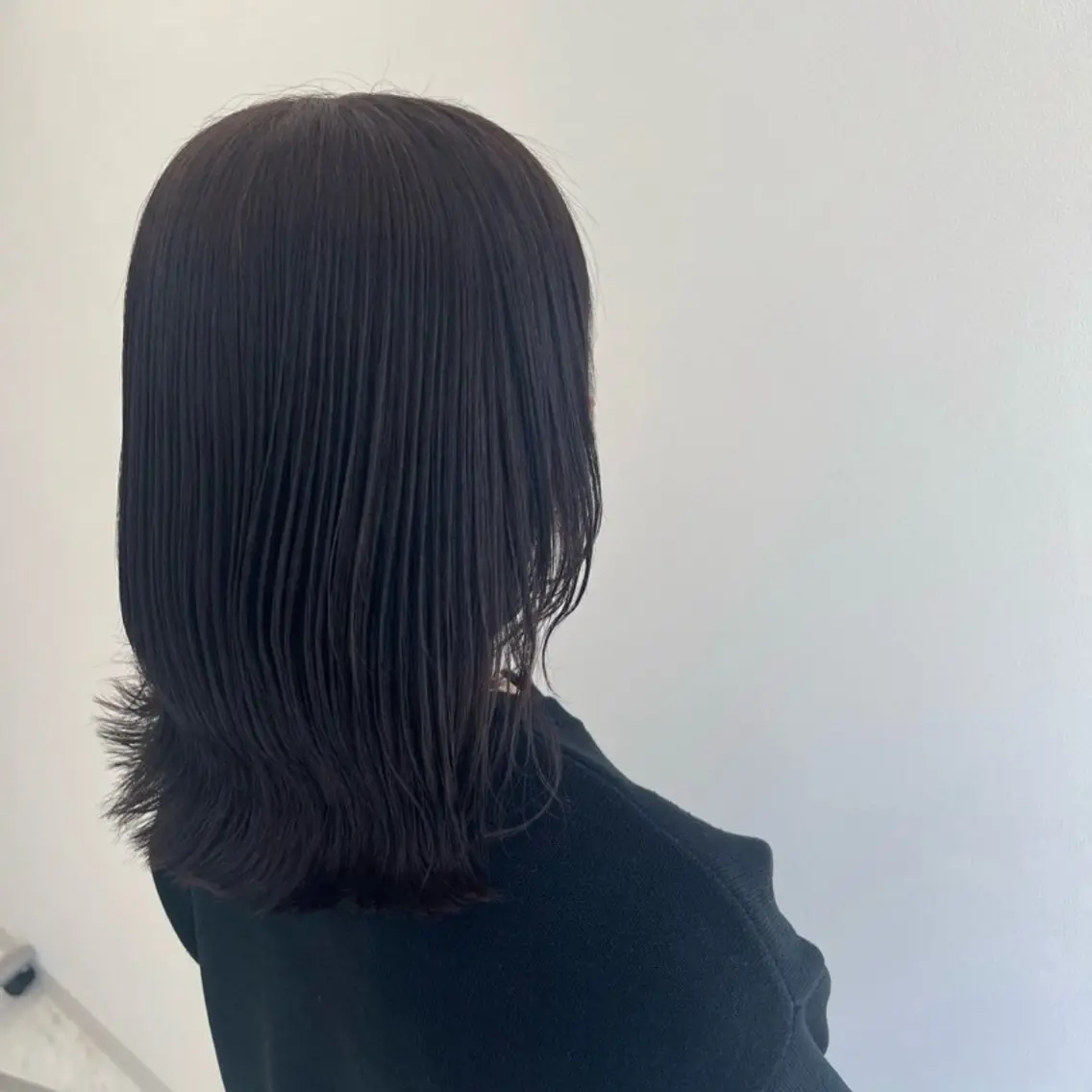 ミディアム くびれヘア 加美山 芽衣のヘアスタイル