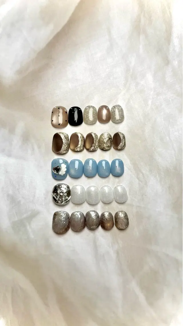 【自店オフ込み】フット🦶🏻定額デザイン💅🏻持ち込み相談可能！フットバス付き！の写真