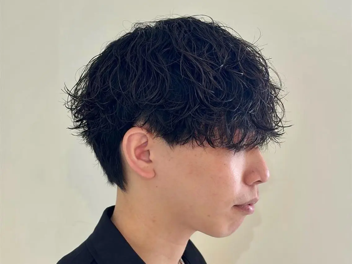 メンズ 三田 真穂のヘアスタイル
