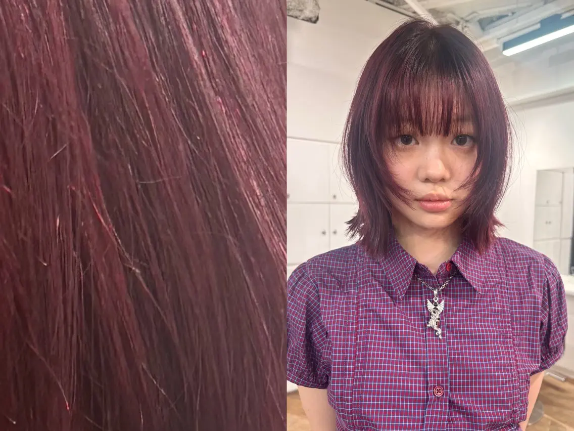 カラー ヘアカラー ブリーチ/ハイトーン 🎀kanoのヘアスタイル