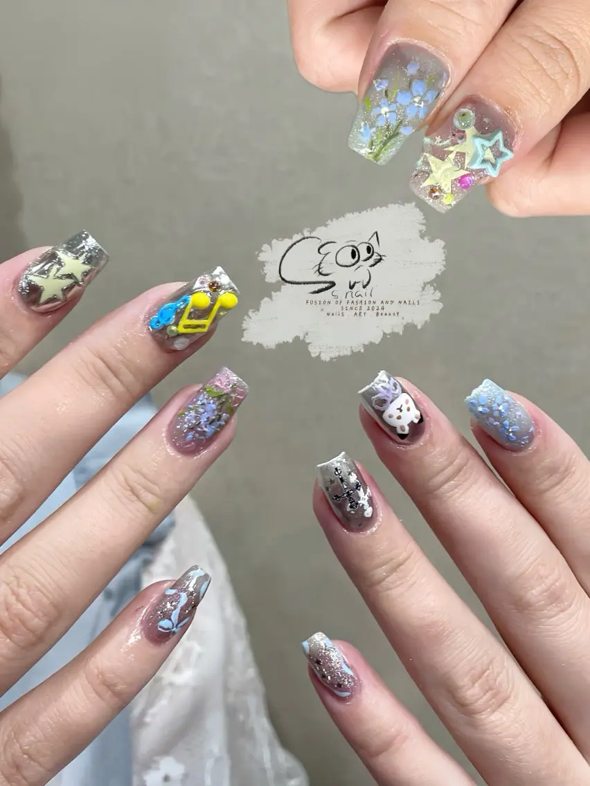 ネイル チークネイル フレンチネイル グラデーション マグネットネイル ワンカラーネイル S.nail _のネイルデザイン