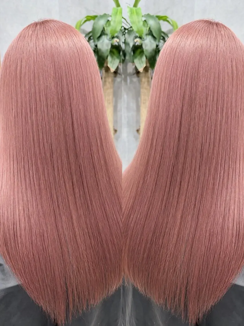 ロング カラー ブリーチ ヘアカラー C'LD Hair トモヤのヘアスタイル